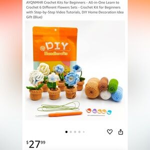 DIY Croquet Flower Kits